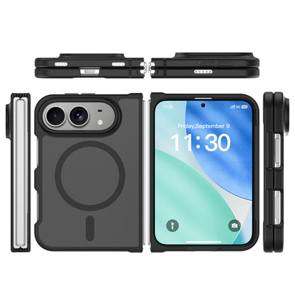 PC TPU Phone Case for iPhone Duo with Wireless Charging - Black