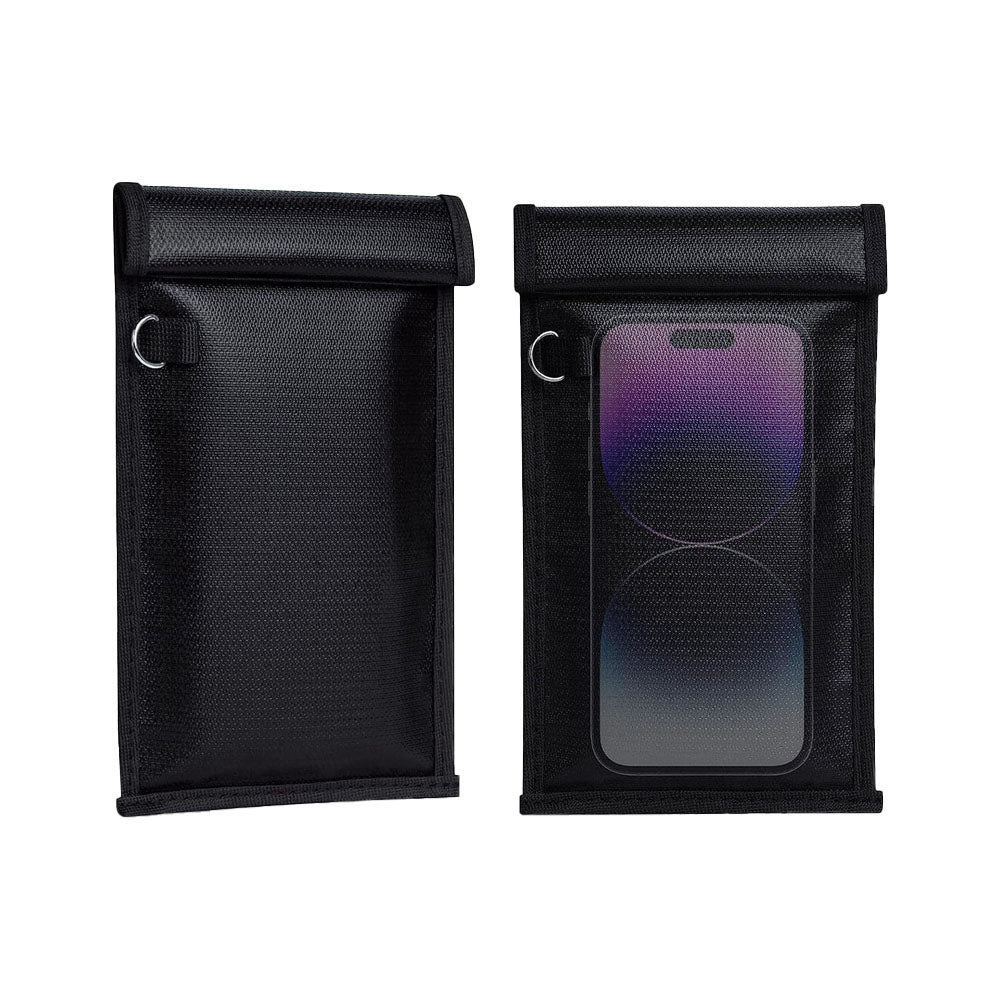 Set of 4 Pcs RFID Blocking Faraday Bags Fireproof Water Resistant Pouch for Laptops Tablets Car Keys