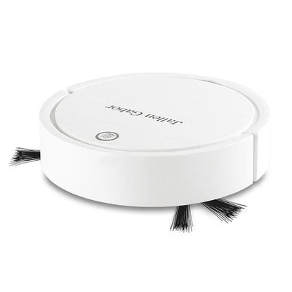 Powerful Suction Sweeping Robotic Cleaner Thin Robot Cleaning Machine-White