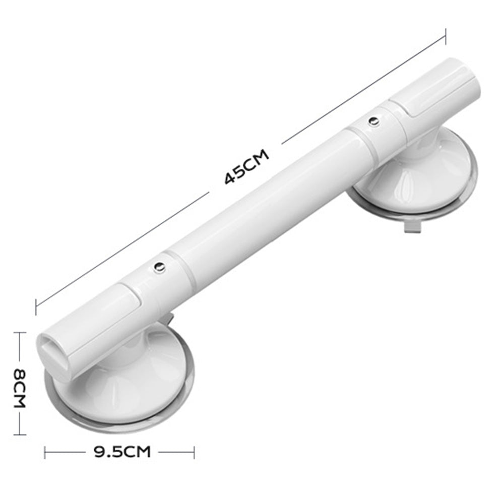 No Drilling Suction Cup Shower Grab Rail