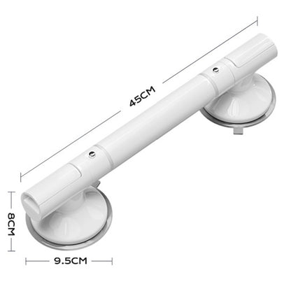 No Drilling Suction Cup Shower Grab Rail