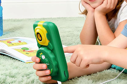 2 in 1 Smart Phone and Microscope Camera Mini Pocket Handheld STEM Toy -Green