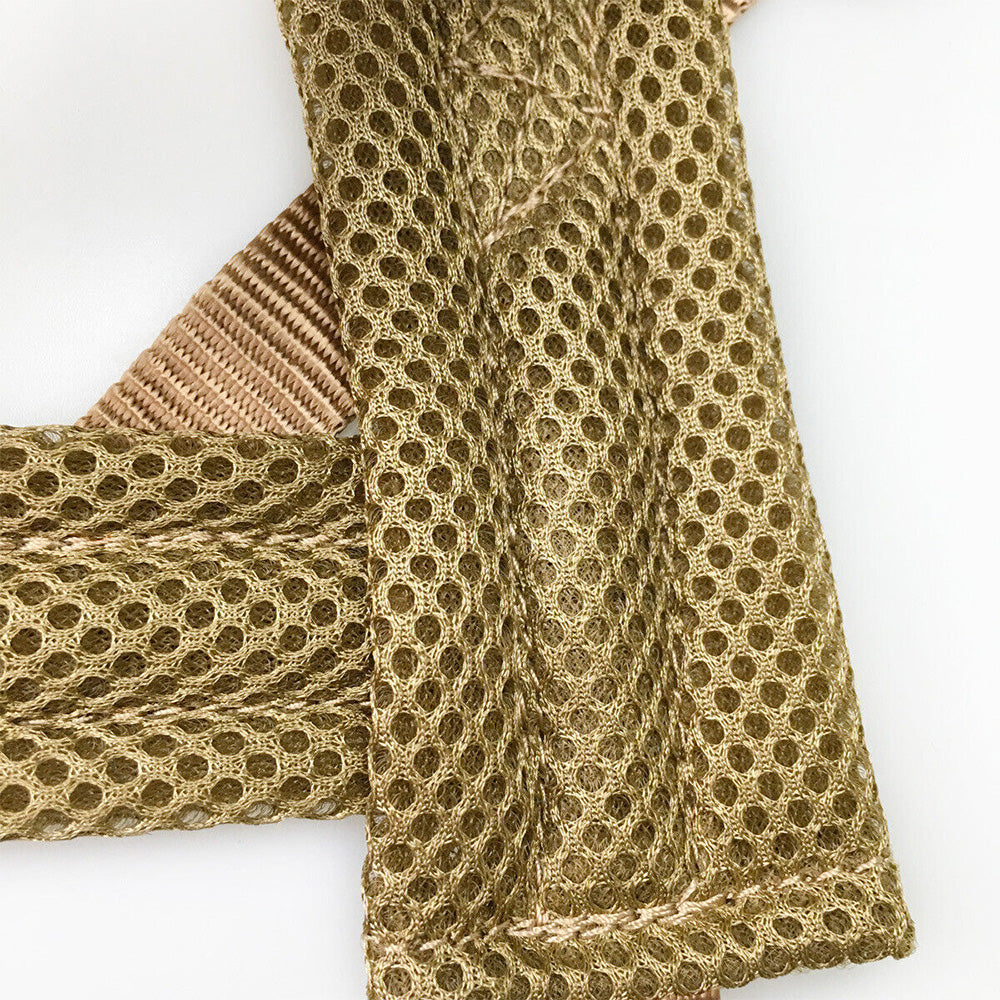 Breathable Mesh Padded Dog Harness No-Pull Vest-Green