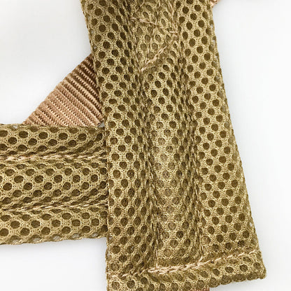 Breathable Mesh Padded Dog Harness No-Pull Vest-Green