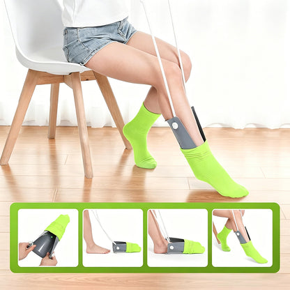 Sock Aid Helper No Bending Assist Device for Seniors Pregnant Women