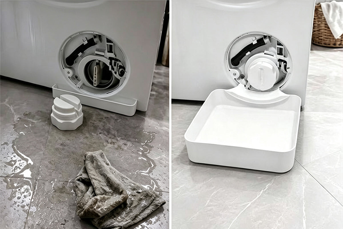 Cleaning Pan Washing Machine Drain Tray Filter