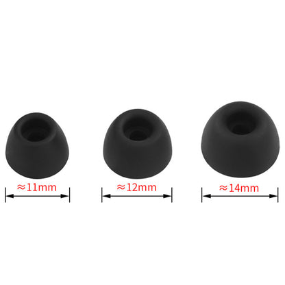 12 Pack Silicone Ear Tips for Samsung Galaxy Buds2 Pro S M L Sizes Replacement-Black