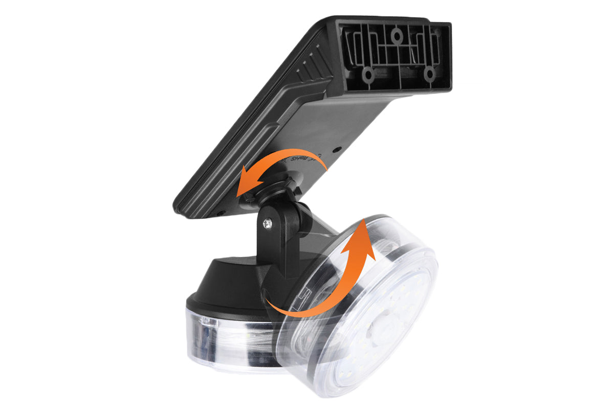 Motion Sensing Solar Wall Light with String Light