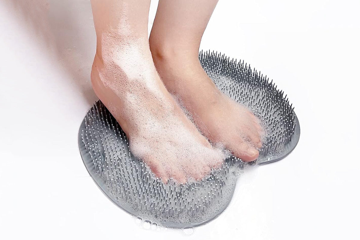 2 Pack Shower Foot Scrubber Mat