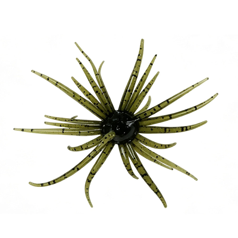 2 PCS Lifelike Floating Sea Urchin Soft Bait- Green