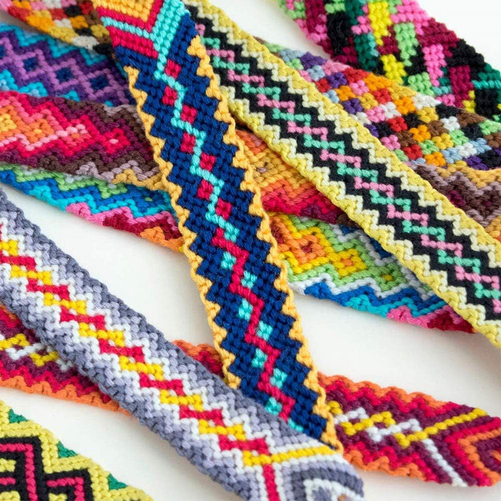 108 Color Friendship Bracelet String Kit Embroidery Floss Set