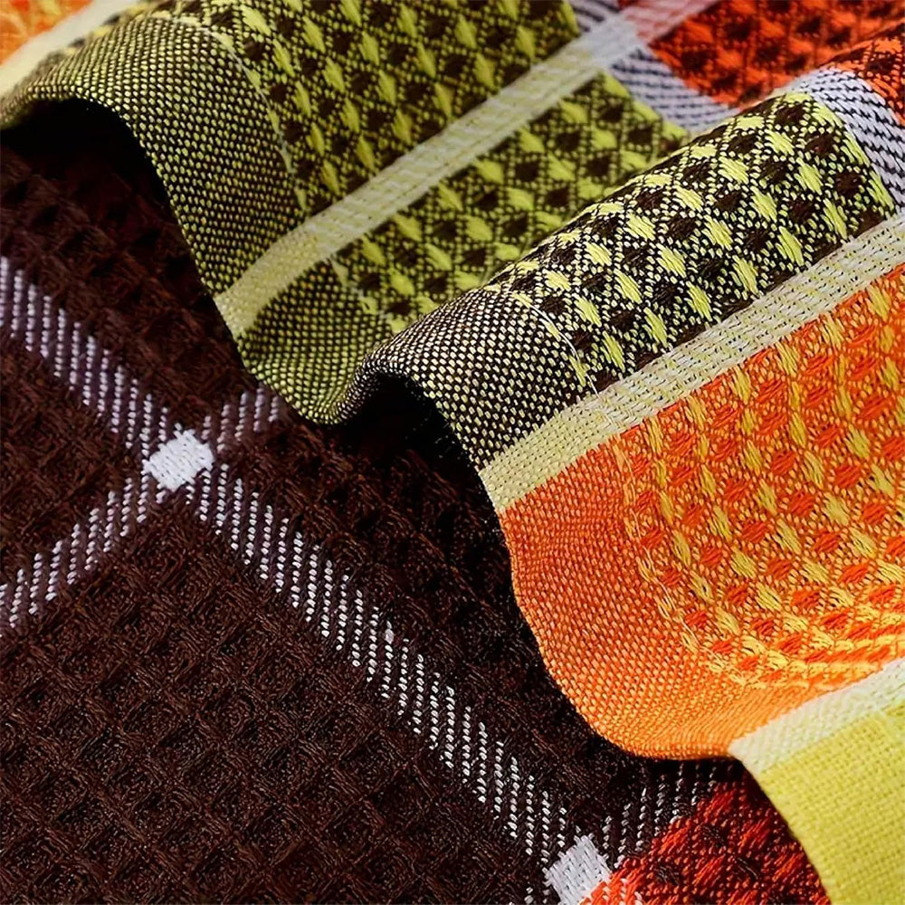 4PCS High Absorbent Kitchen Tea Towels ââ‚?Polyester Cotton Eco-Friendly