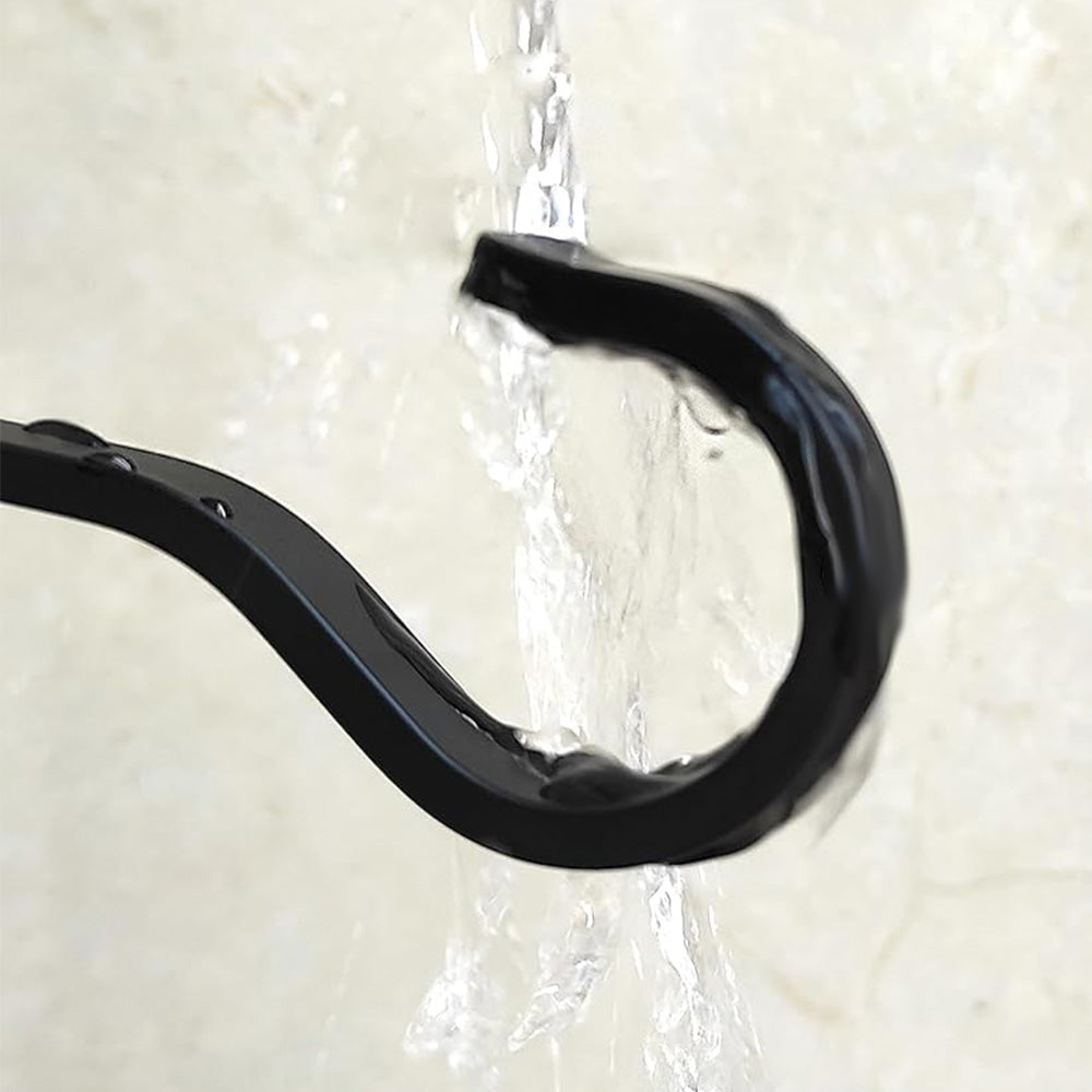 2Pcs Rustproof Iron Plant Hooks for Wall Outdoor Bird Feeder Planter Baskets Hanger