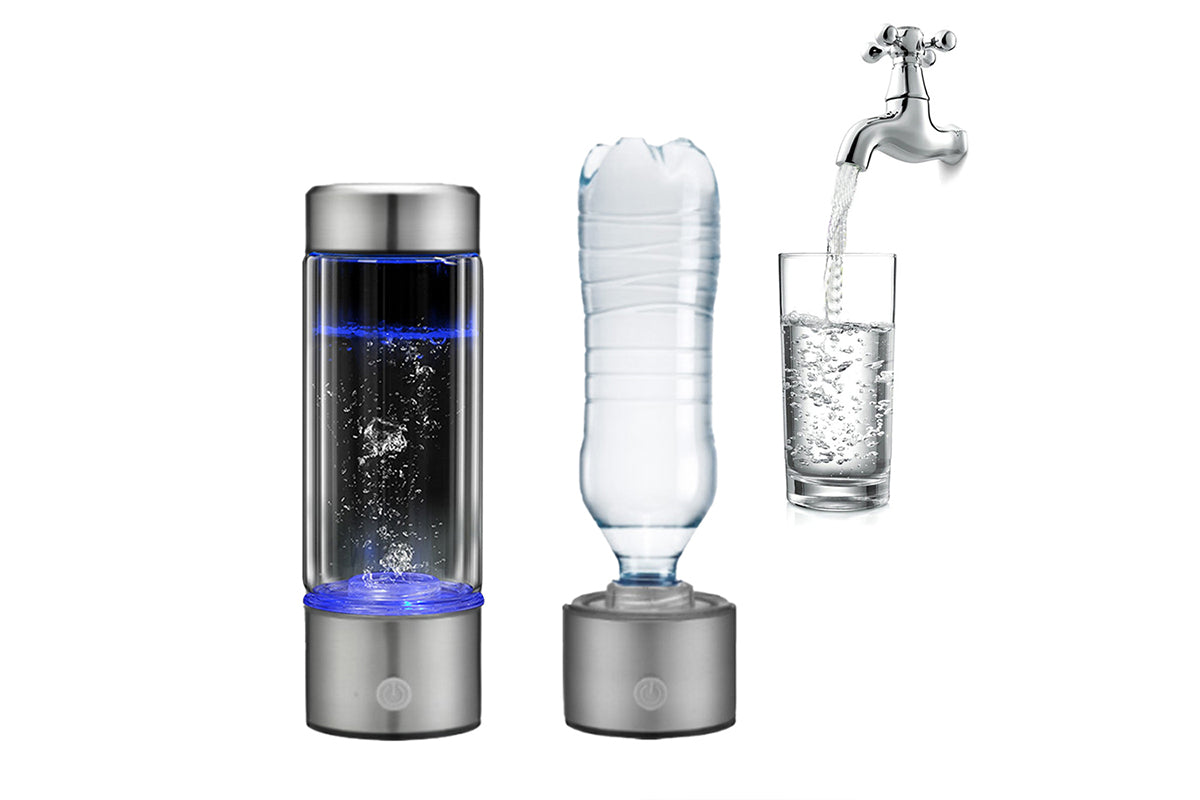 Hydrogen Rich Water Ionizer Generator Bottle Cup USB Portable Mug Water Generator