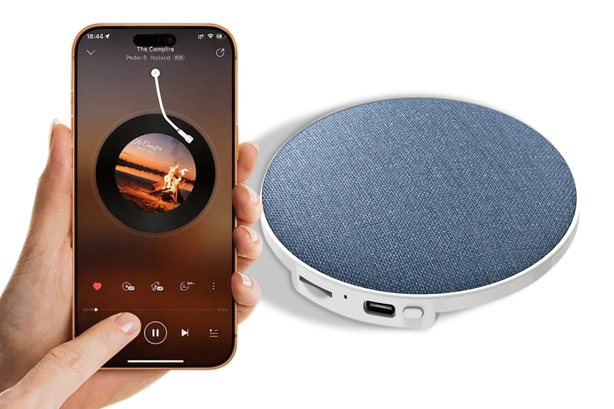 Wireless Bluetooth Under Pillow Sleep Aid Speaker