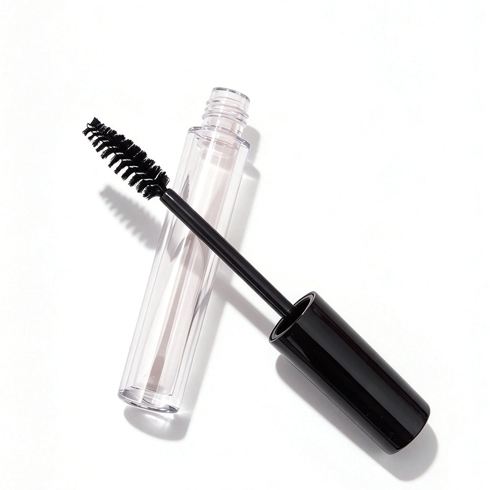 10 Pack 10ml PETG Empty Mascara Tubes with Inner Stoppers - Black