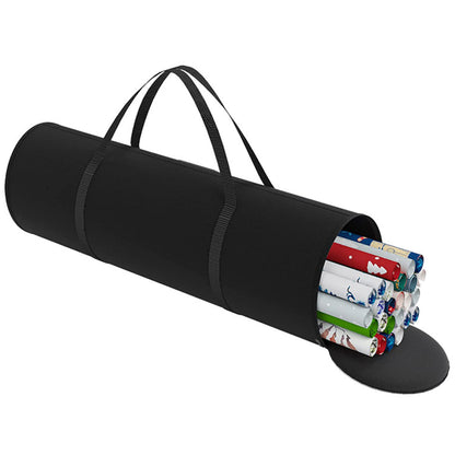 Christmas Wrapping Paper Storage Bag Gift Paper Organizer