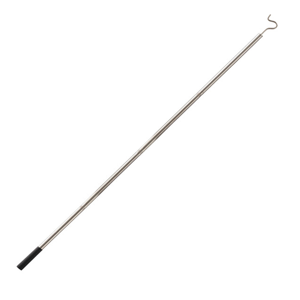 Stainless Steel Extendable Clothes Hook Pole with Sponge Handle for Hanging