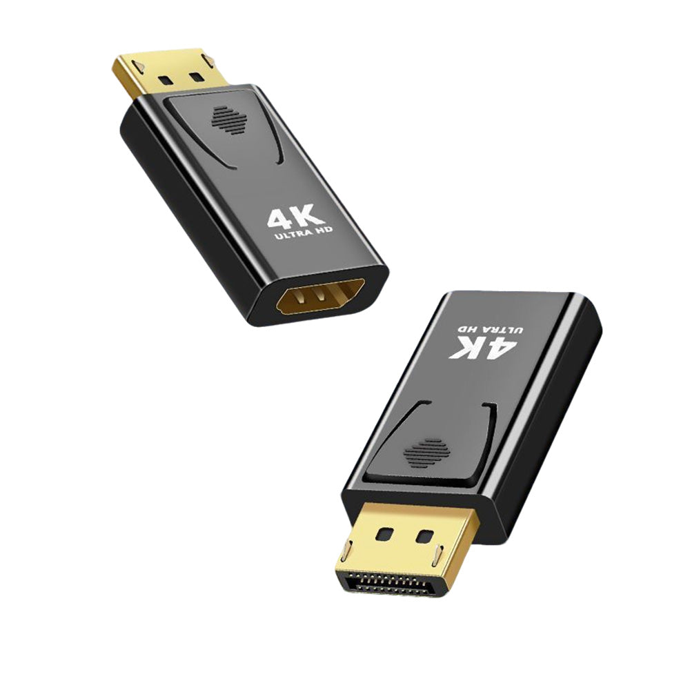 DisplayPort to HDMI Male to Female Adapter Converter with 4K 60Hz Output