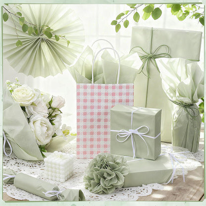100Pcs Gift Wrapping Tissue Paper 35x50cm for Bags Flower Crafts