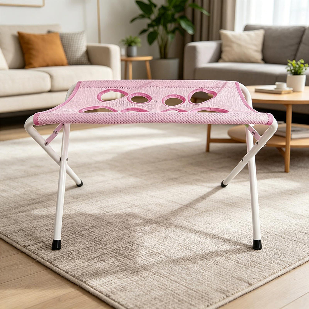 Pet Grooming Hammock Bathing Restraint Bed for Claw Car - Pink