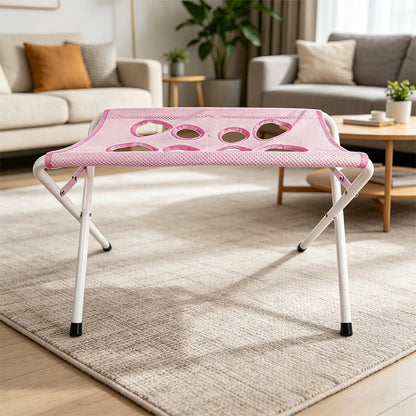 Pet Grooming Hammock Bathing Restraint Bed for Claw Car - Pink