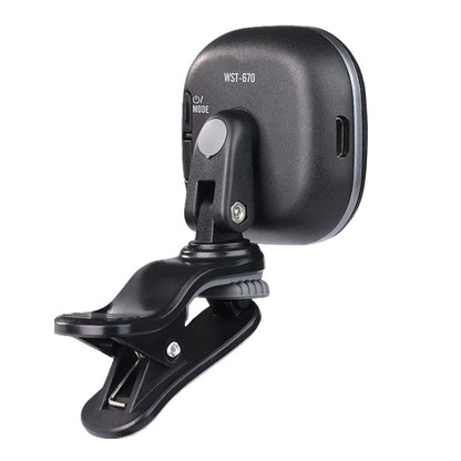Rechargeable Automatic Clip-On Guitar Tuner for Guitar Violin and Ukulele