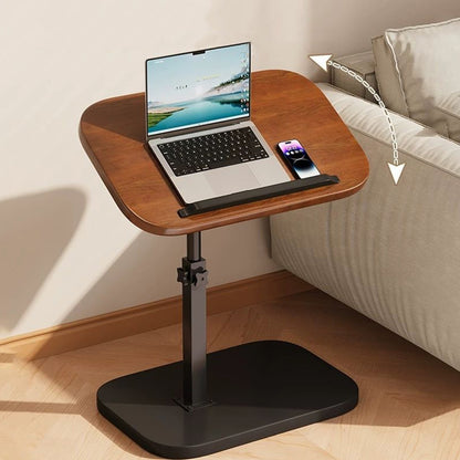 Adjustable Folding Laptop Tray Table Sofa Side Lazy Table Stand Snack Table