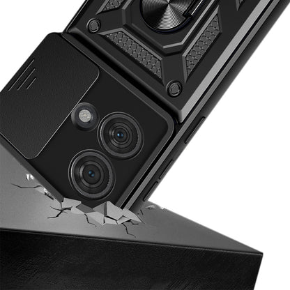 Case and Tempered Glass Screen Protector Set for Moto G86 Power - Black