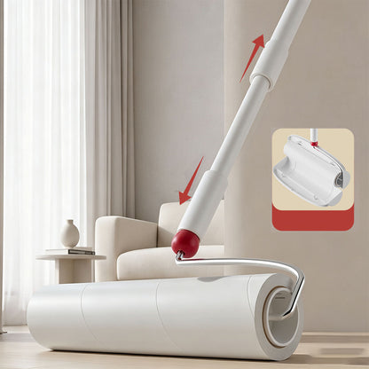 24cm Extendable Lint Roller for Floor Carpet