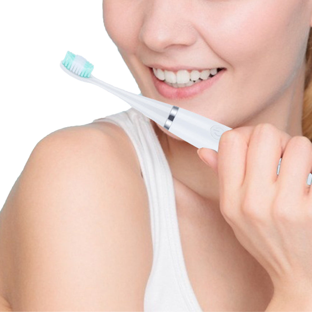 Electric Toothbrush Scaler Stains and Tartar Remover Tools Teeth Cleaning Kit -White
