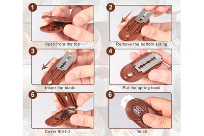 Bread Lame  Sourdough Scoring Tool with 5 Razor Blades