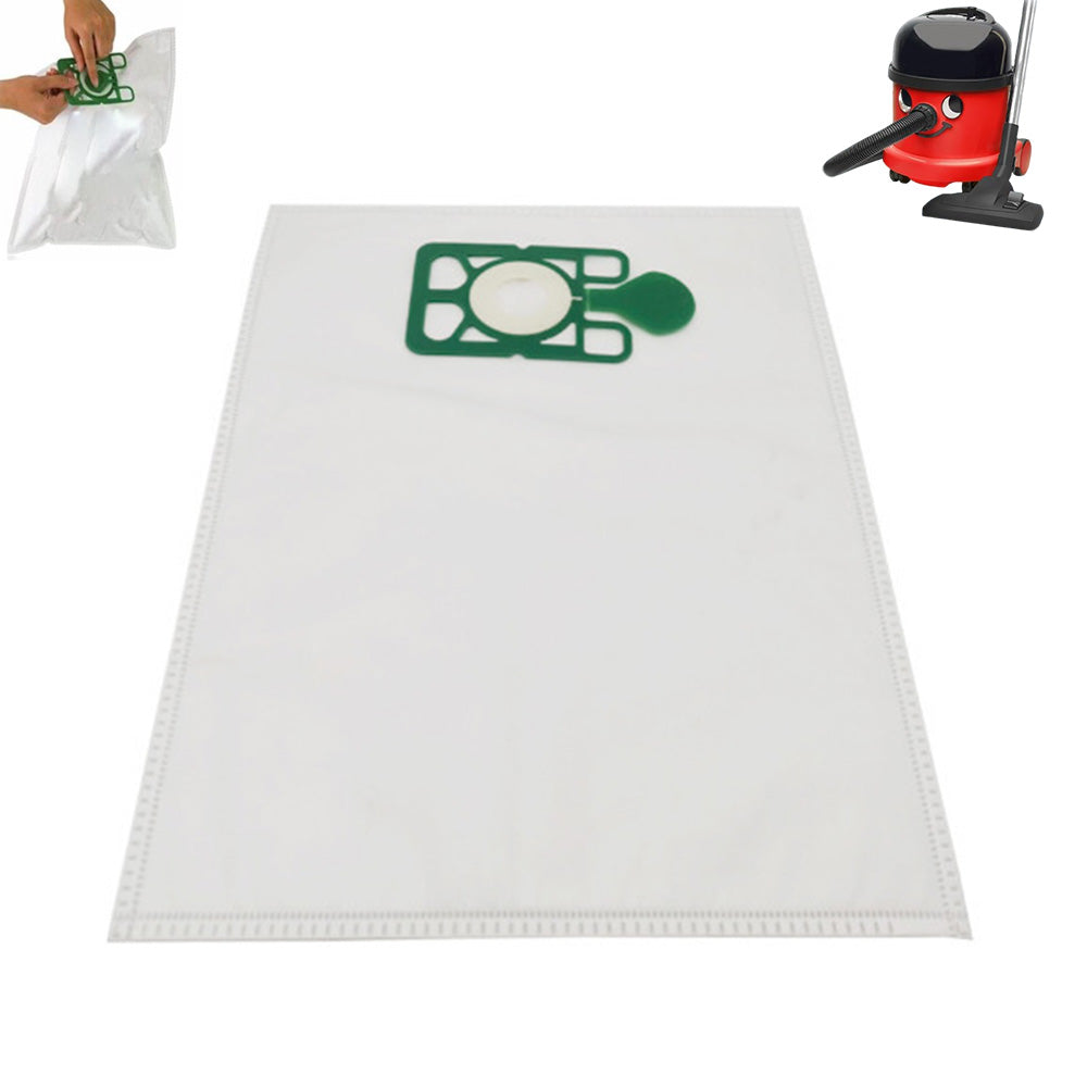 10 Piece Vacuum Dust Bags for Numatic Henry Hetty Harry HVR200 -White