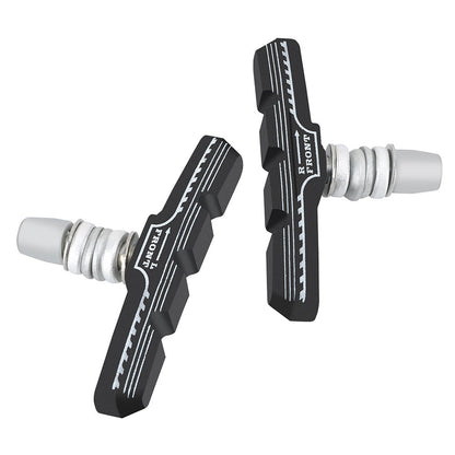 Pair Mountain Bike Brake Pads V-Brake Blocks Replacement for Bicycle