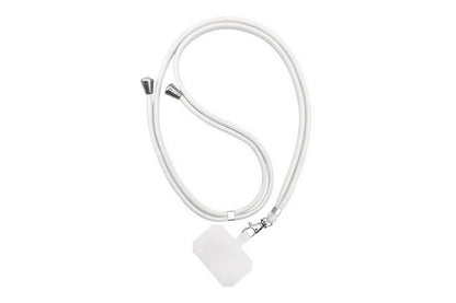 Phone Lanyard Universal Adjustable Shoulder Neck Strap-White