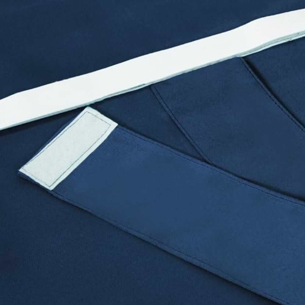 2 Panels Door Curtains Self-Adhesive Blackout Window Door Curtain Privacy Thermal Insulated Curtain Navy