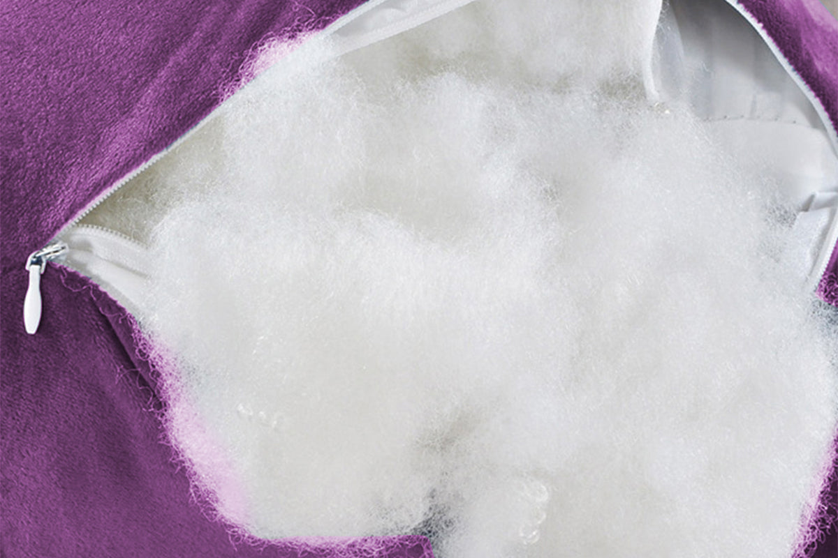 Back Rest Support Pillow Sofa Cushion Home Decoration-Purple