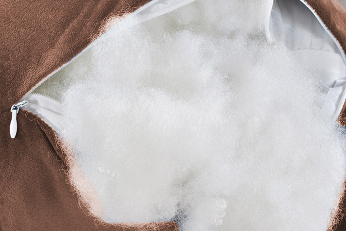 Back Rest Support Pillow Sofa Cushion Home Decoration-brown