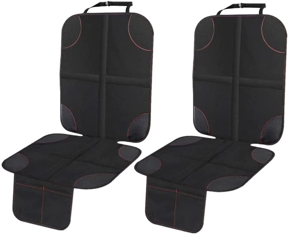 Car Seat Protector for Child Car Seat 2 Pack Waterproof Non Slip Seat Back Protector