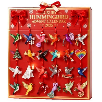 Bird Christmas Advent Calendar with 24 Daily Surprises Xmas Countdown Calendar