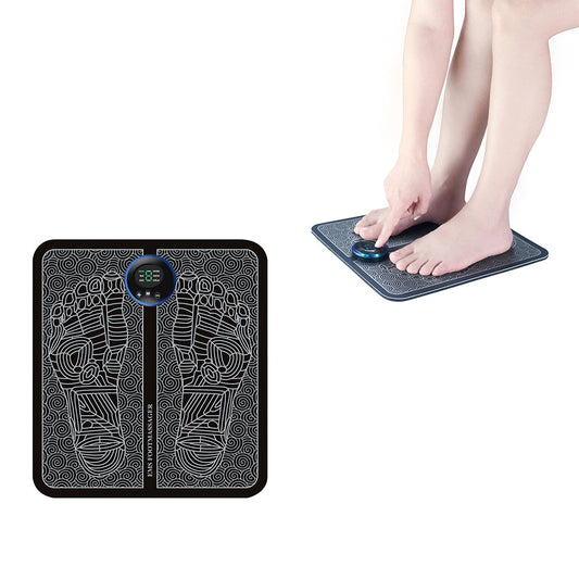 Electric Foot Massager EMS Feet Massage Mat USB Rechargeable