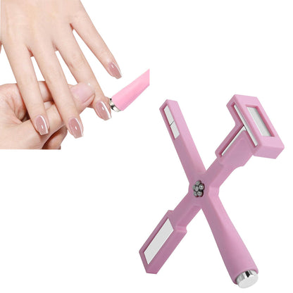 5-in-1 Nail Art Magnet Tool Multi-functional Nail Magnet Pen for Salon Studio or Home Pink