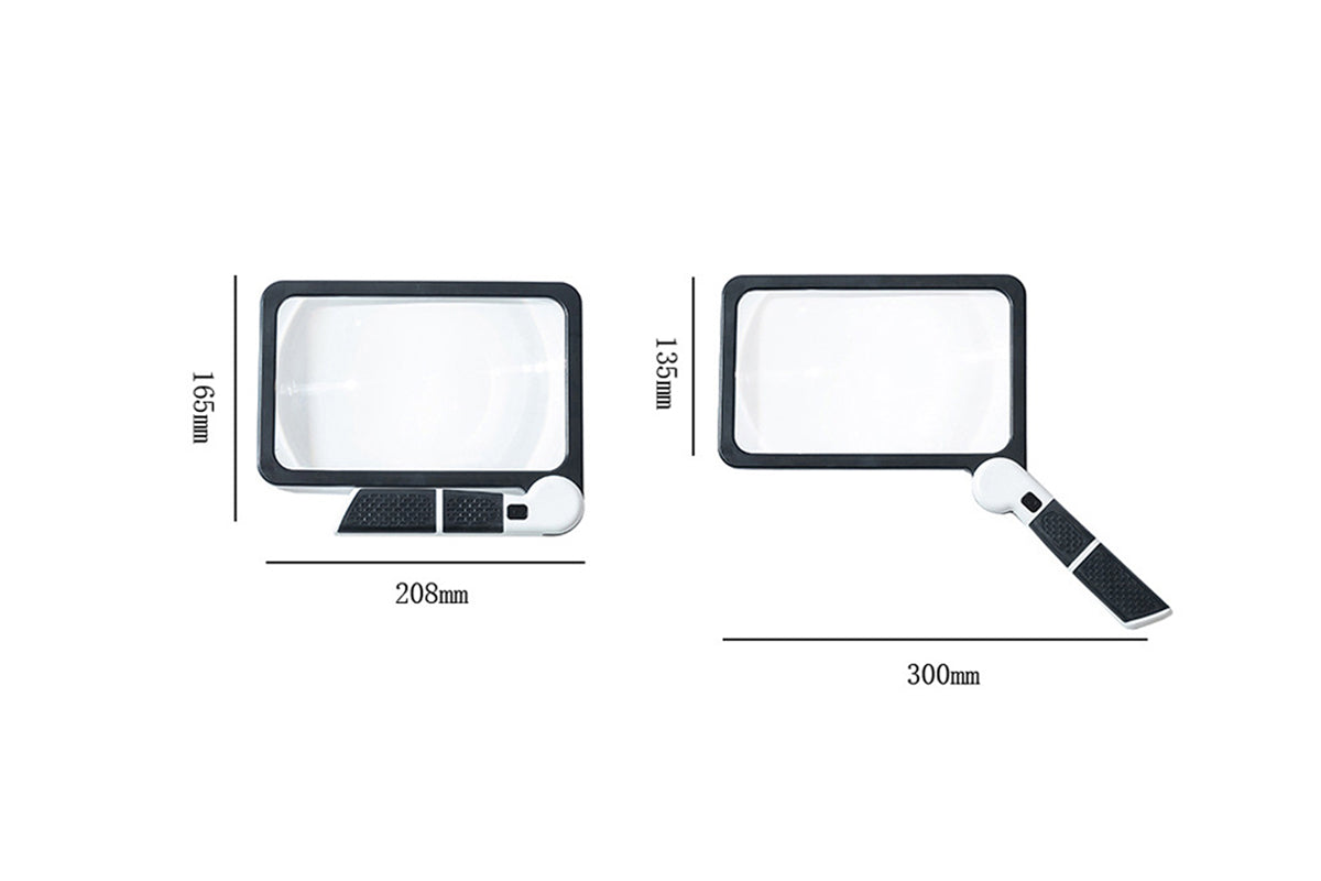 Large Magnifying Glass with Light