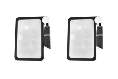2 Pieces Large Magnifying Glass with Light