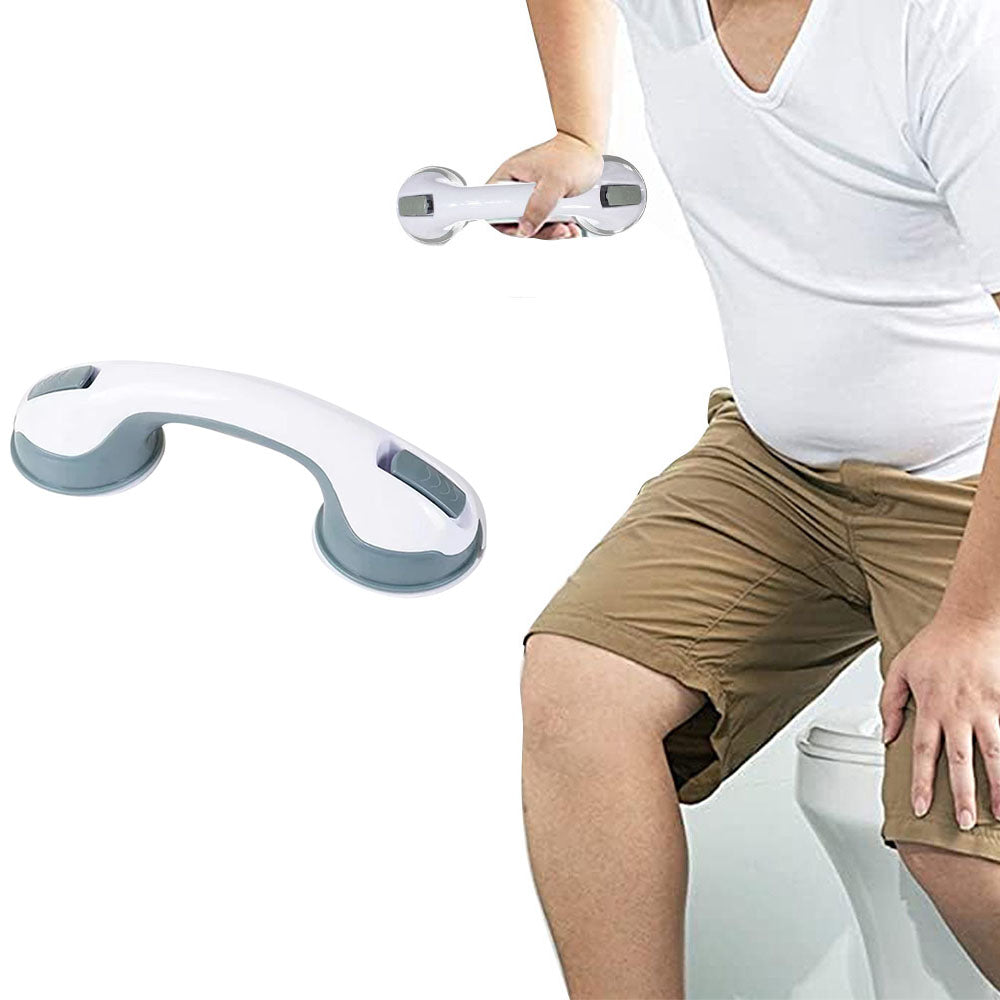 Grab Bars for Showers Suction Cup Handle Bathroom Grab Bar for Seniors Elderly Handicap Children Green