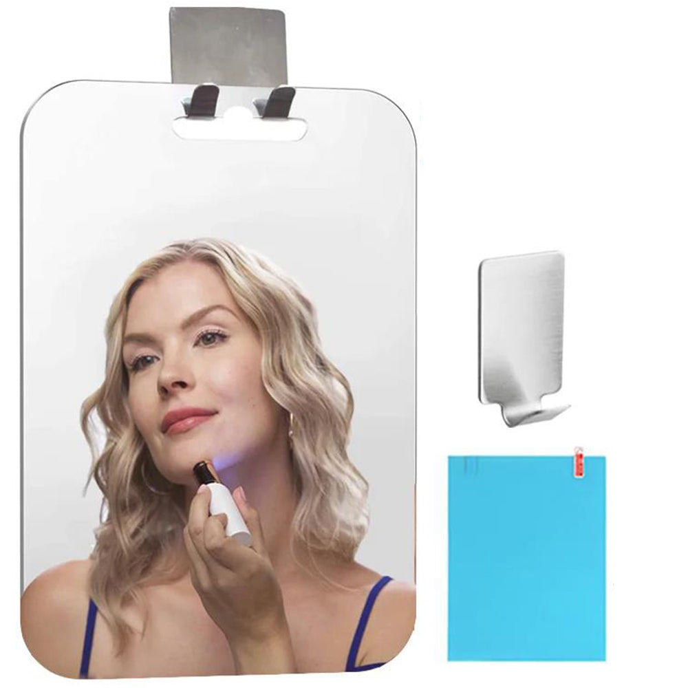 Fogless Shower Mirror Acrylic Shaving Mirror