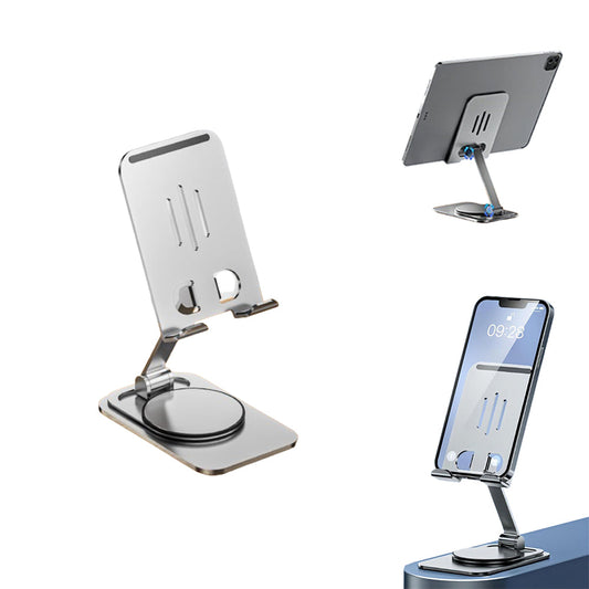 360 Degree Rotating Phone Stand Adjustable Desk Desktop Cell Phone Tablet Stand Holder
