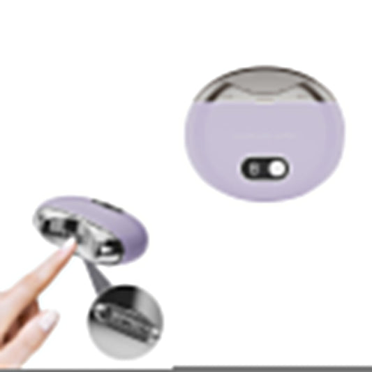 Electric Nail Clipper with Power Display Safe Automatic Nail Trimmer Manicure Tool Purple