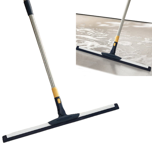 Telescopic Floor Squeegee Scrubber Long Handle Squeegee Navy