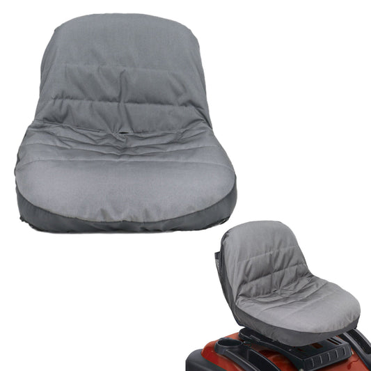 Riding Lawn Mower Seat Cover Tractor Seat Cover with Mesh Storage Bag